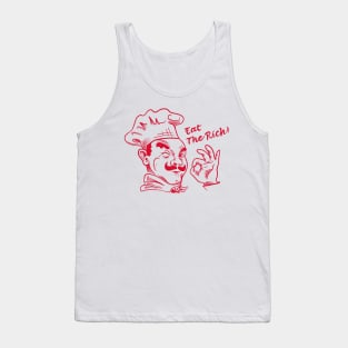 Eat The Rich - Pizza Tank Top